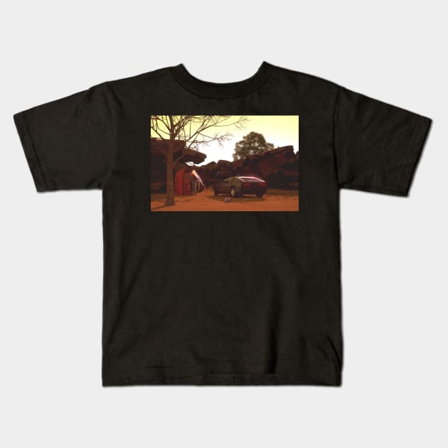 The Comeback Kid Kids T-Shirt by TreyTrimble